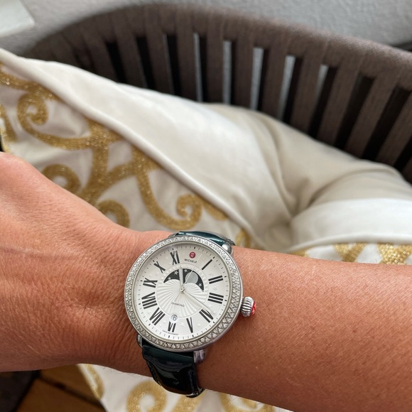 Michele Serein Diamond Moon Phases Watch - Picture 3 of 5